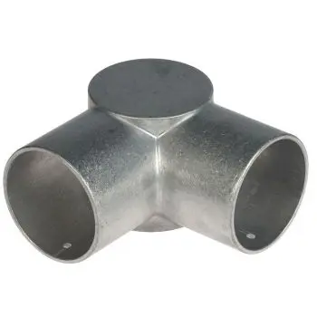 Hoek-stuk Alu 60x60x60 90°