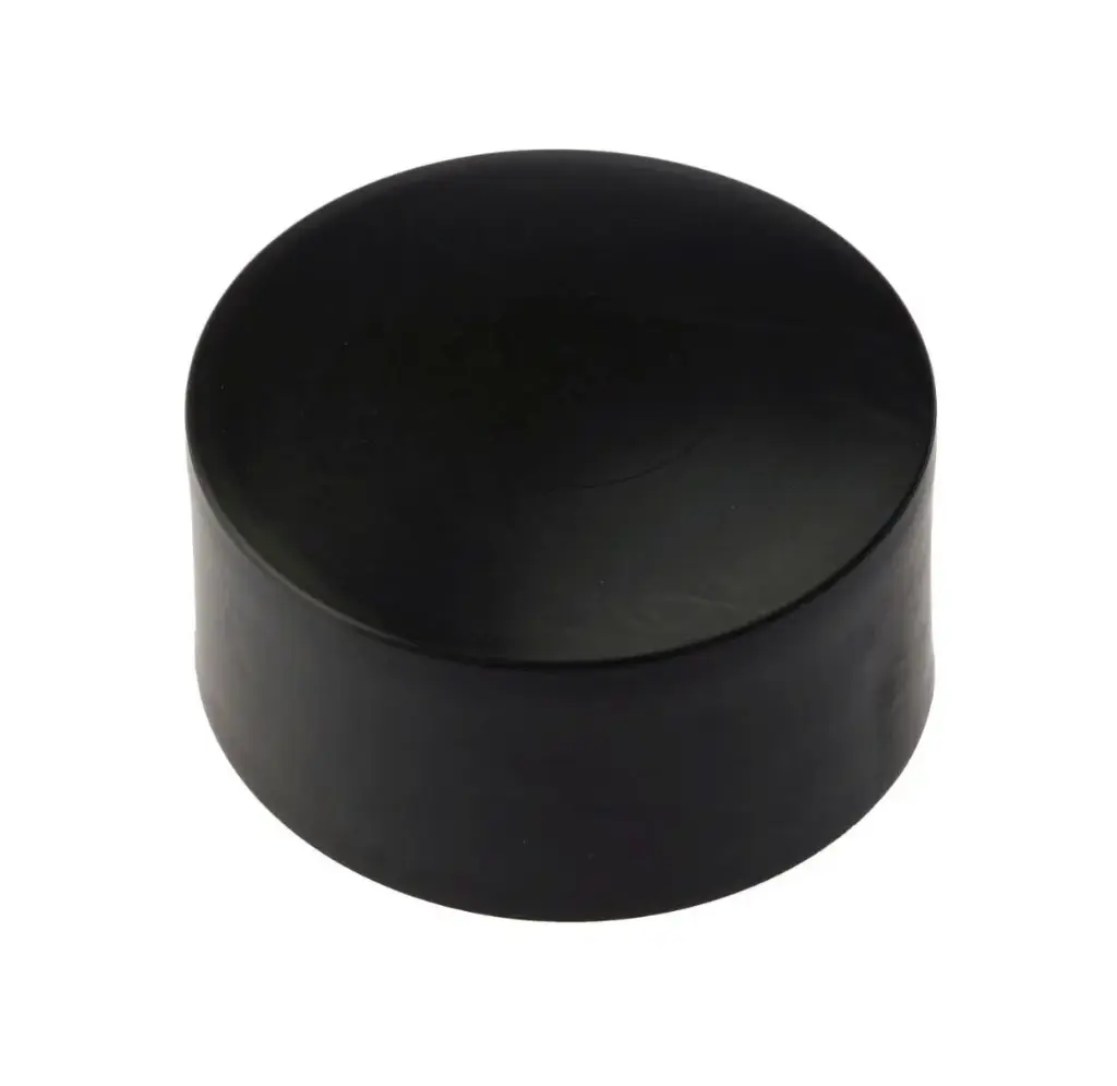 Omsteekdop PP rond Zwart 