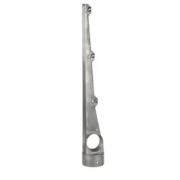 Puntdraadkop Alu 180° Ø60 3Dr. plat model