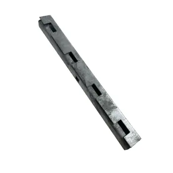 Verbinder U verlengd 2 dlg staafmat