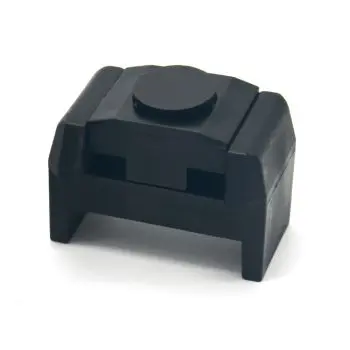 Paneelklem 60mm tbv zelft. (Excl.) PA Zwart
