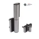 Tiger Poortsluiter incl. scharnier 180° RAL-9005