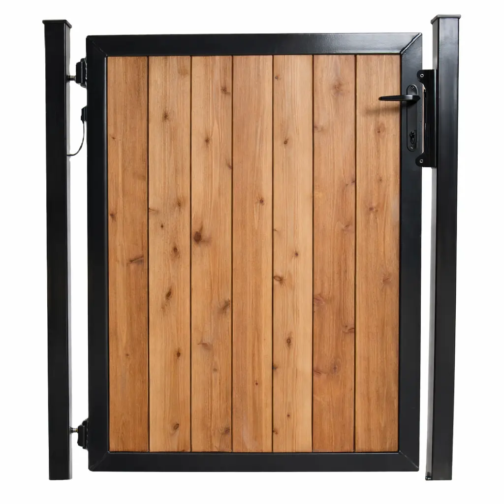 Houtvulling poort enkel