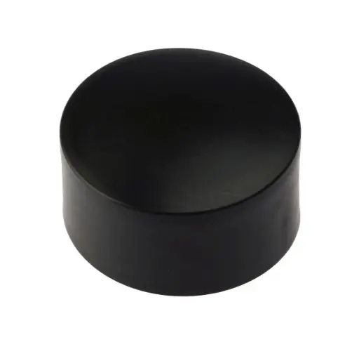 Omsteekdop PP rond Zwart 