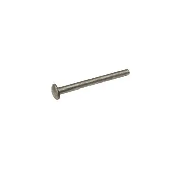 [EP.RVS.10.120.BL] Eindpen RVS Ø10 L=120