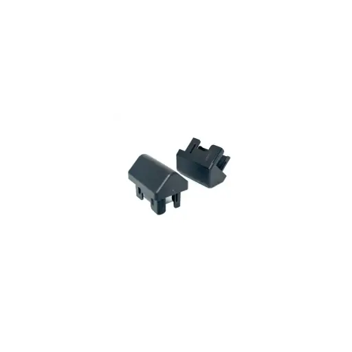 [ISDBK.PP.6040.ZW] Insteekdop bolkapje PP 60x40 Zwart