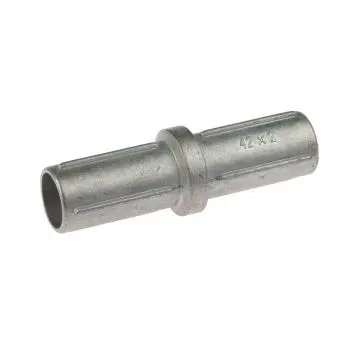 [KS.AL.42.2.BL] Koppelstuk Alu Ø42x2 Blank