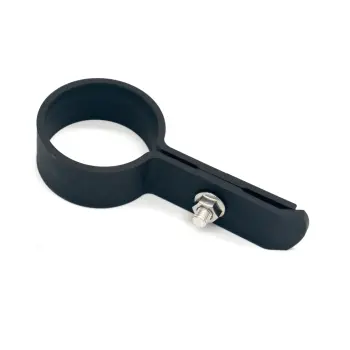 [LLBER.PA.60.ZW] Langlipbeugel Eind PA Ø60mm Zwart
