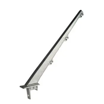 [PDK.AL.45I.6040.3D.BL] Puntdraadkop Alu 45° "IN" 60x40 3Dr. Blank