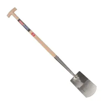 [TT.SPA.HAL.GF.T76] Spade + hals blank glasfiber T-steel L=76cm
