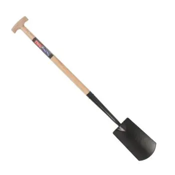 [TT.SPA.HAL.T76] Spade antraciet + hals T-steel L=76cm